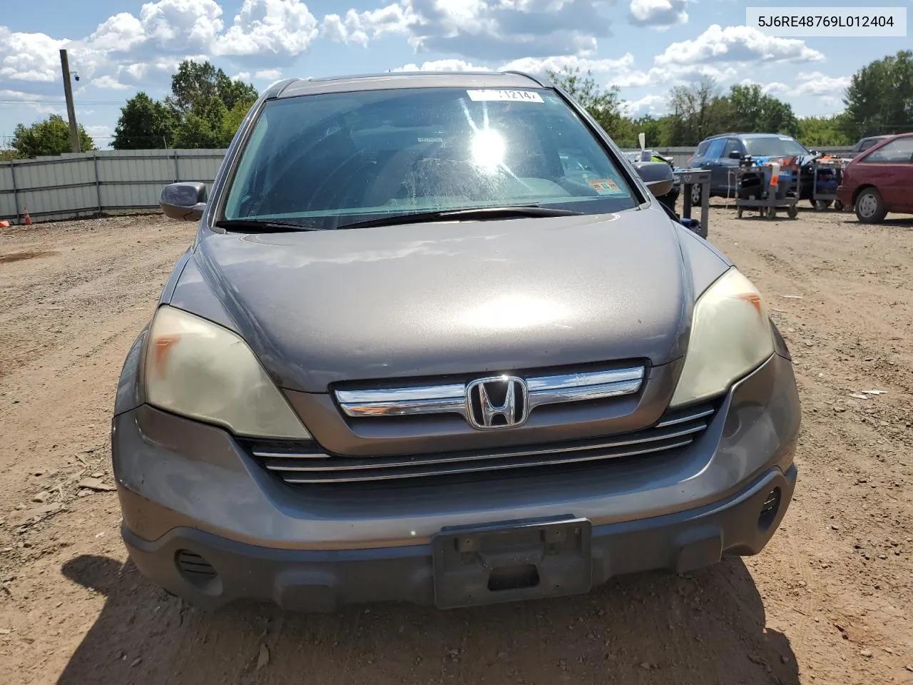 2009 Honda Cr-V Exl VIN: 5J6RE48769L012404 Lot: 68571214