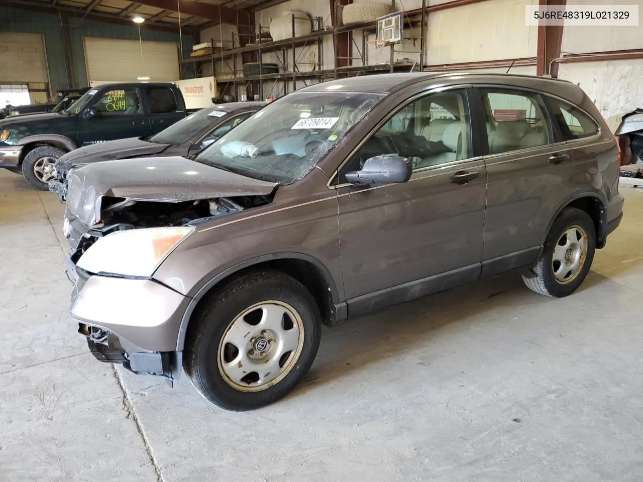 5J6RE48319L021329 2009 Honda Cr-V Lx