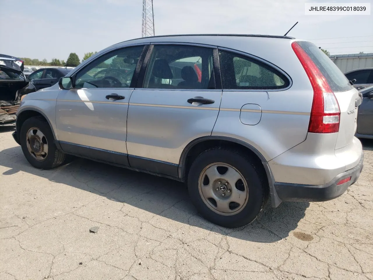 2009 Honda Cr-V Lx VIN: JHLRE48399C018039 Lot: 68734614