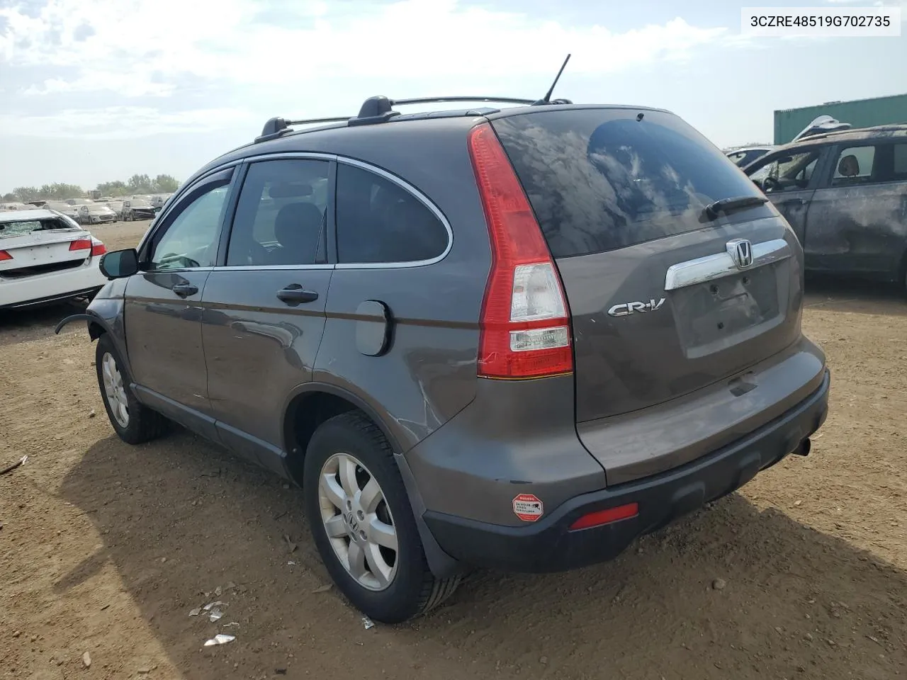 3CZRE48519G702735 2009 Honda Cr-V Ex