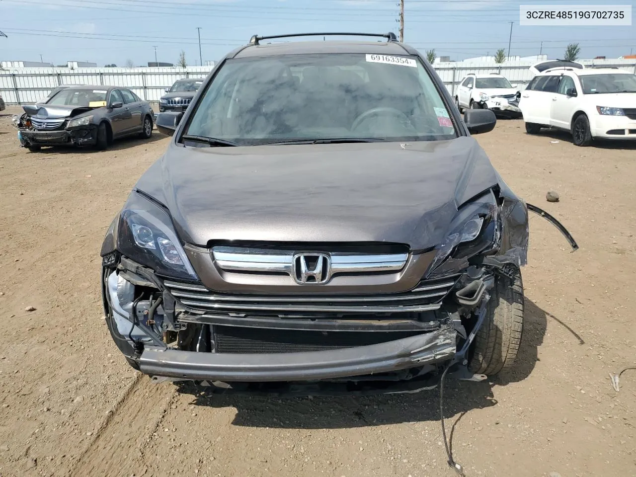 3CZRE48519G702735 2009 Honda Cr-V Ex