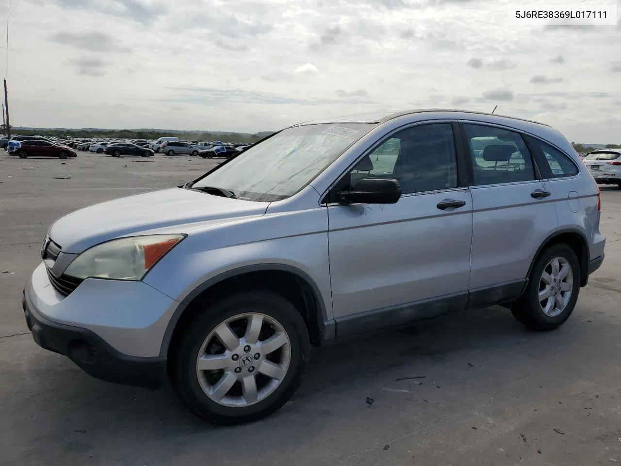 5J6RE38369L017111 2009 Honda Cr-V Lx