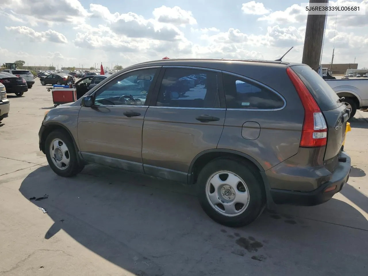 5J6RE38339L006681 2009 Honda Cr-V Lx