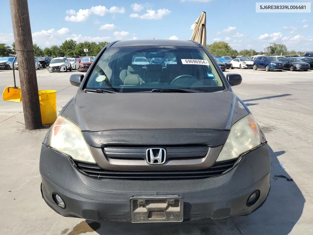 5J6RE38339L006681 2009 Honda Cr-V Lx