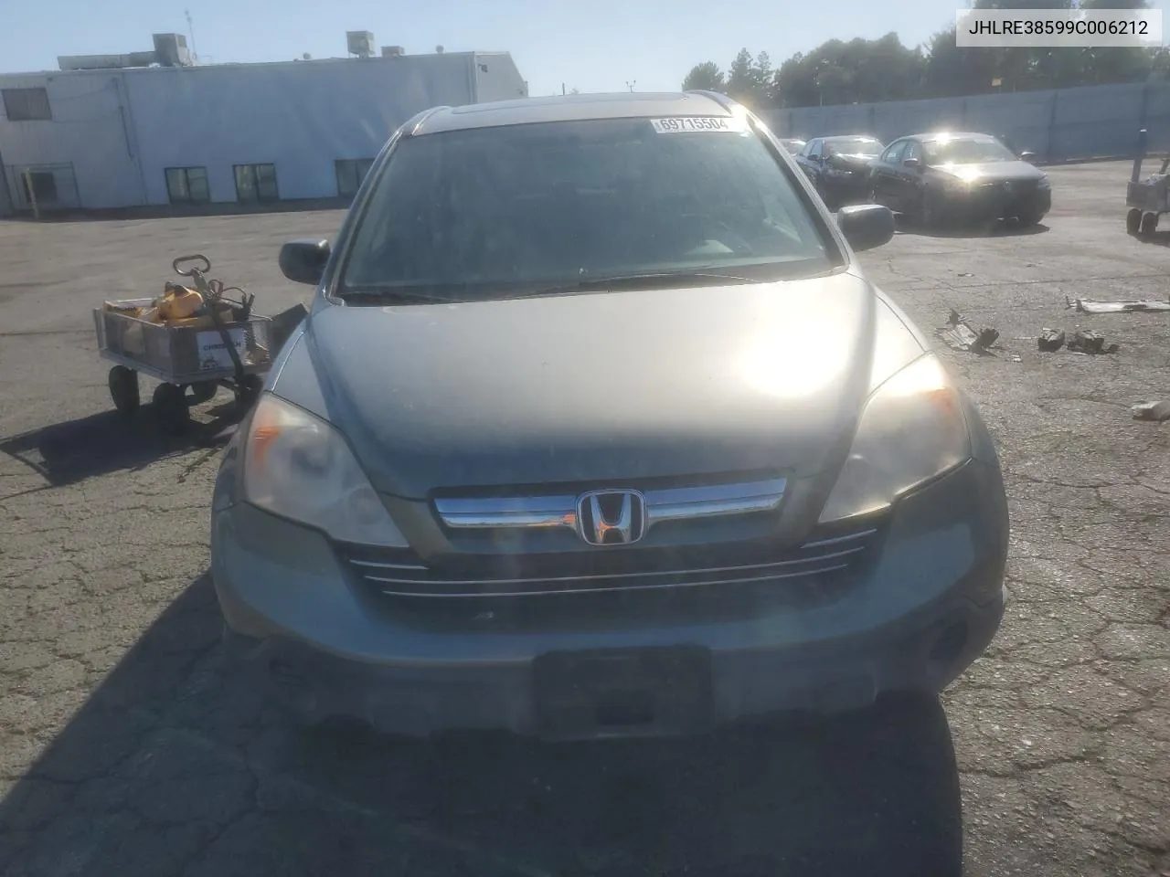 JHLRE38599C006212 2009 Honda Cr-V Ex