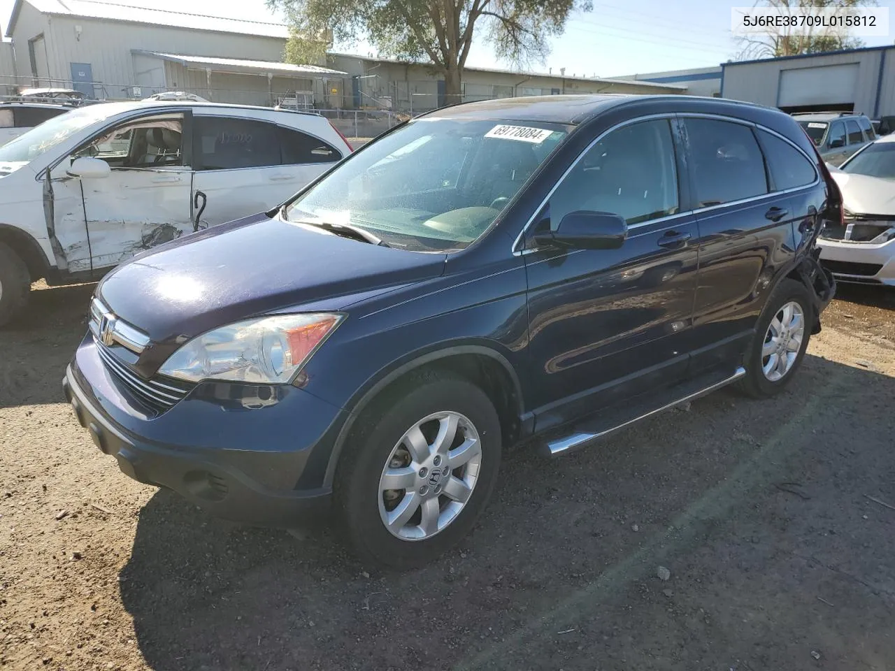 2009 Honda Cr-V Exl VIN: 5J6RE38709L015812 Lot: 69778084