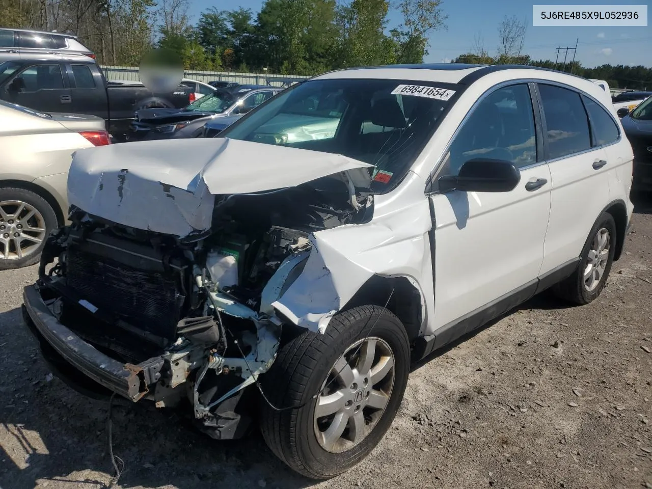 5J6RE485X9L052936 2009 Honda Cr-V Ex