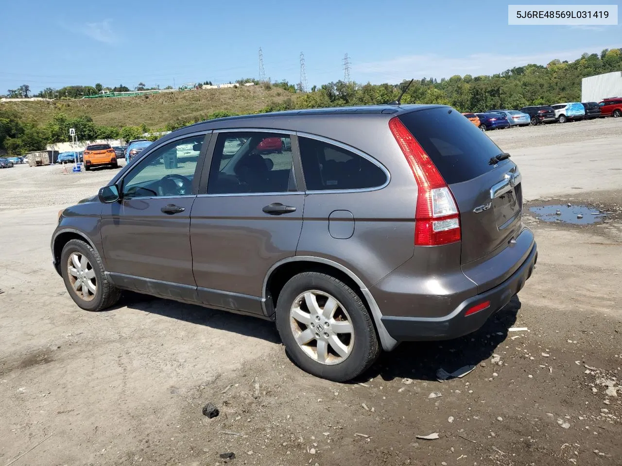 5J6RE48569L031419 2009 Honda Cr-V Ex