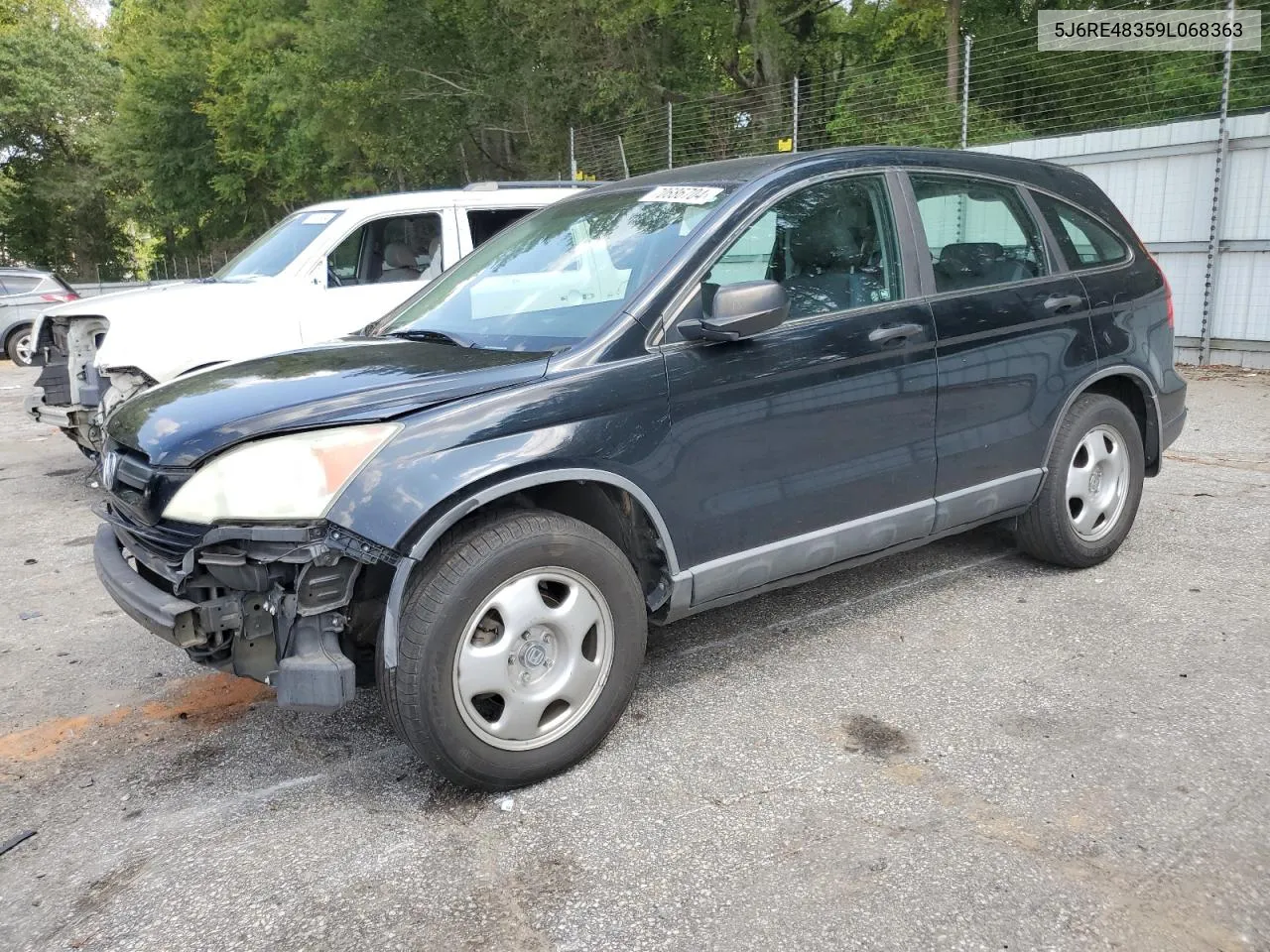 2009 Honda Cr-V Lx VIN: 5J6RE48359L068363 Lot: 70686704