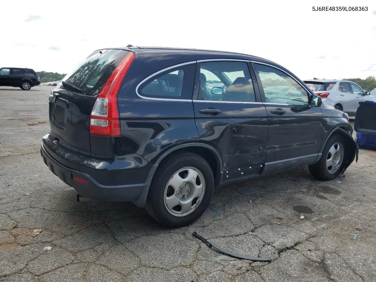 2009 Honda Cr-V Lx VIN: 5J6RE48359L068363 Lot: 70686704