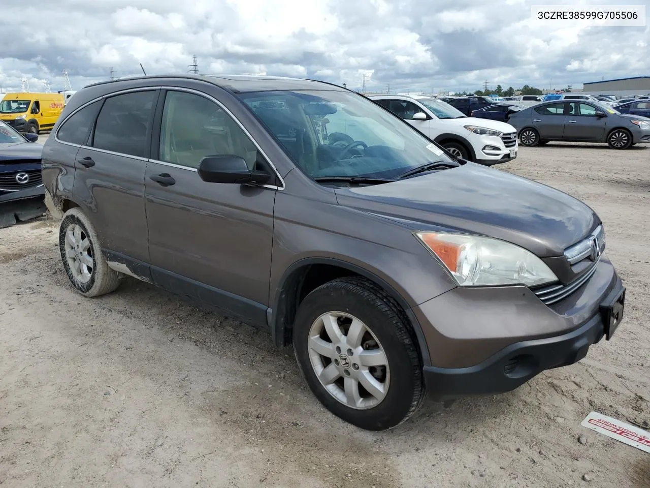 3CZRE38599G705506 2009 Honda Cr-V Ex