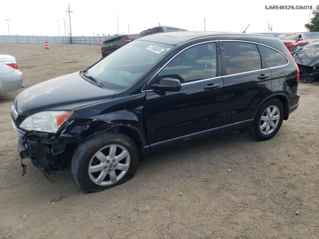 5J6RE48529L036018 2009 Honda Cr-V Ex