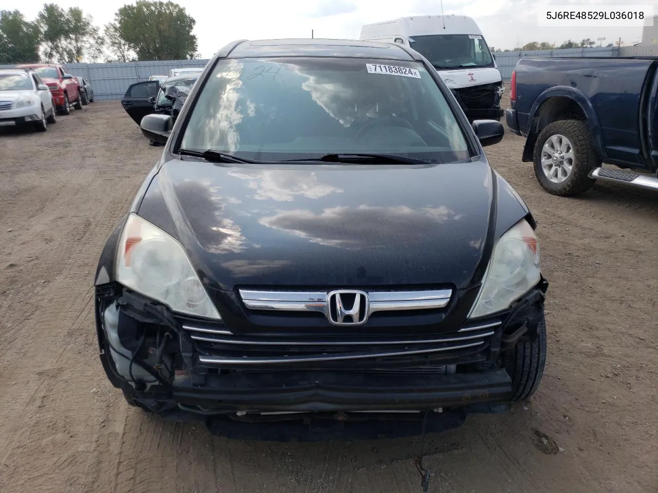 5J6RE48529L036018 2009 Honda Cr-V Ex