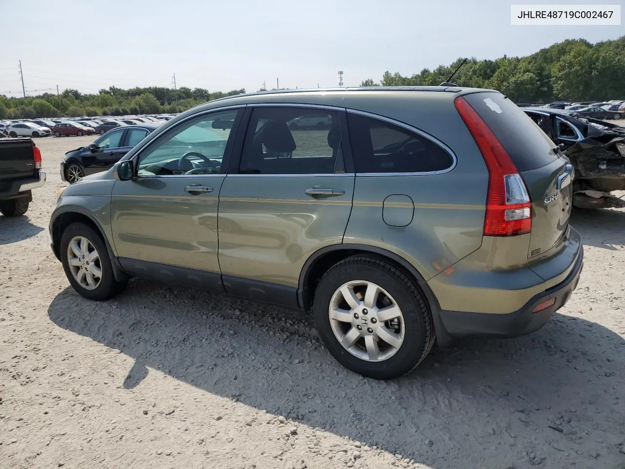 2009 Honda Cr-V Exl VIN: JHLRE48719C002467 Lot: 71251284