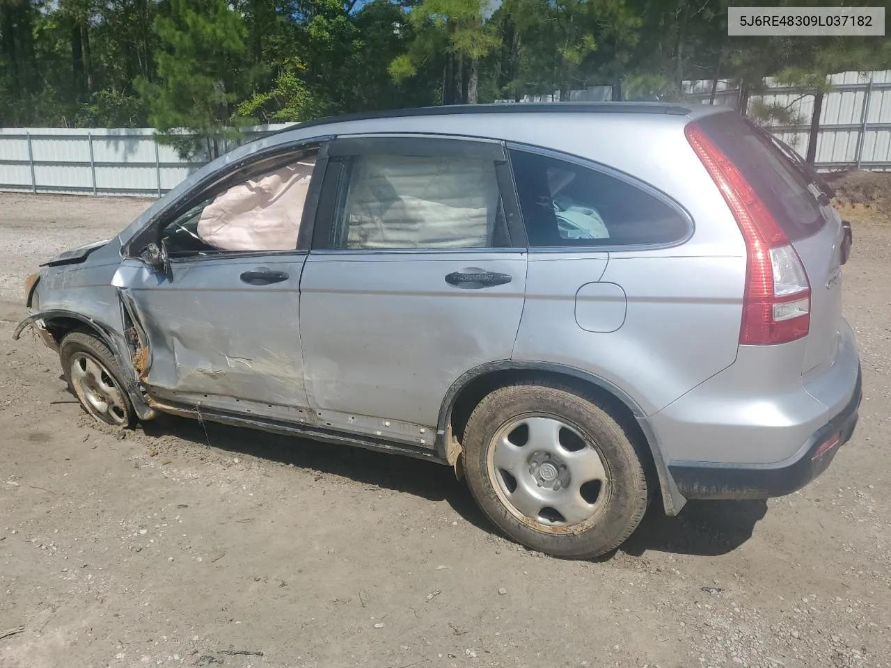 2009 Honda Cr-V Lx VIN: 5J6RE48309L037182 Lot: 71401774