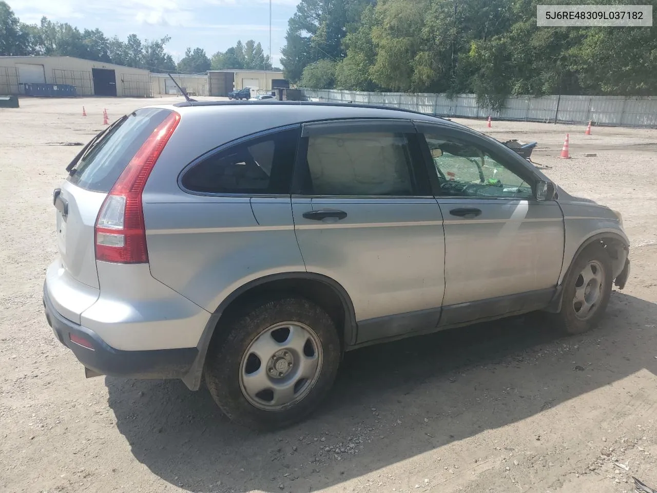 2009 Honda Cr-V Lx VIN: 5J6RE48309L037182 Lot: 71401774