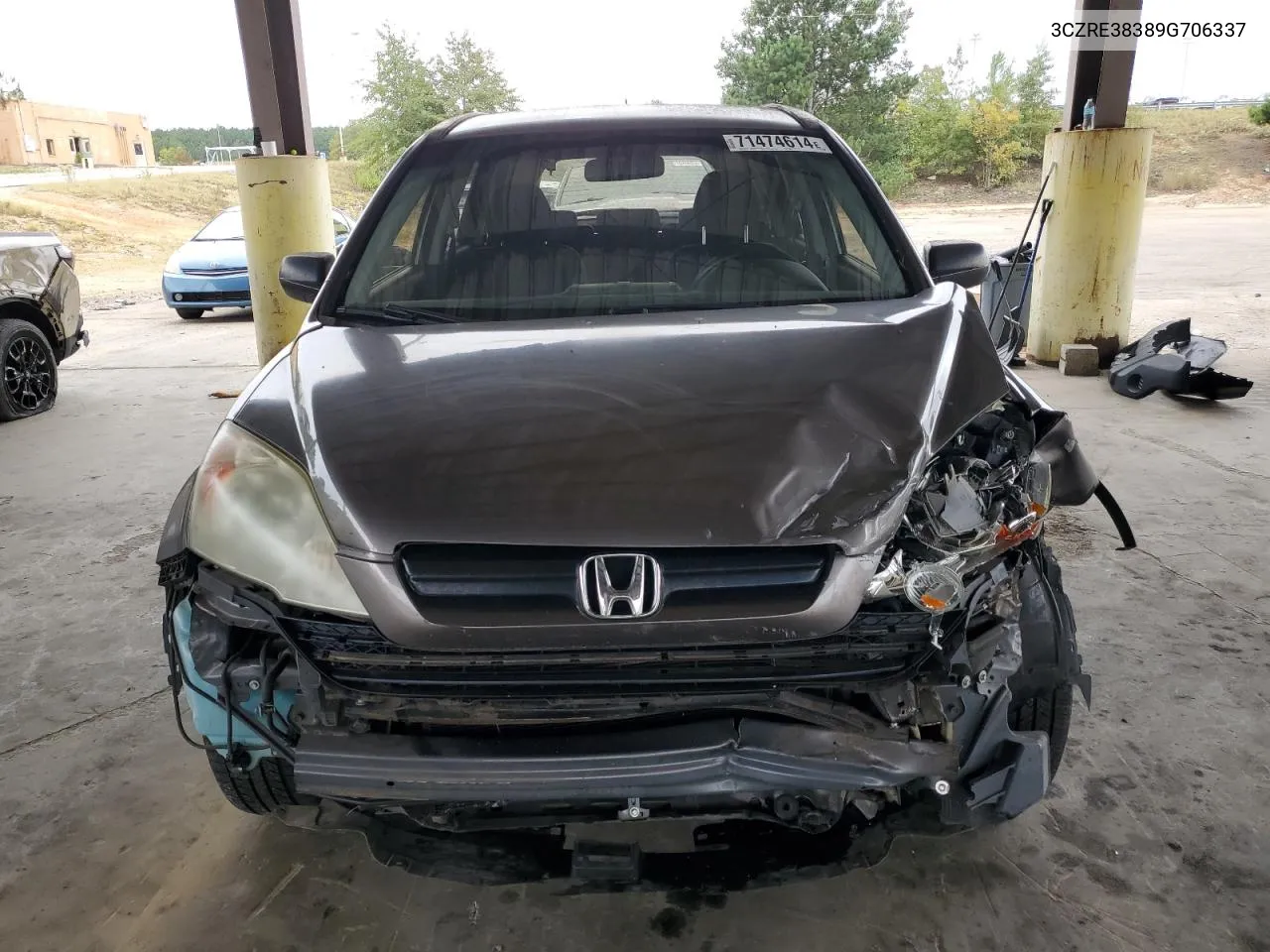 3CZRE38389G706337 2009 Honda Cr-V Lx