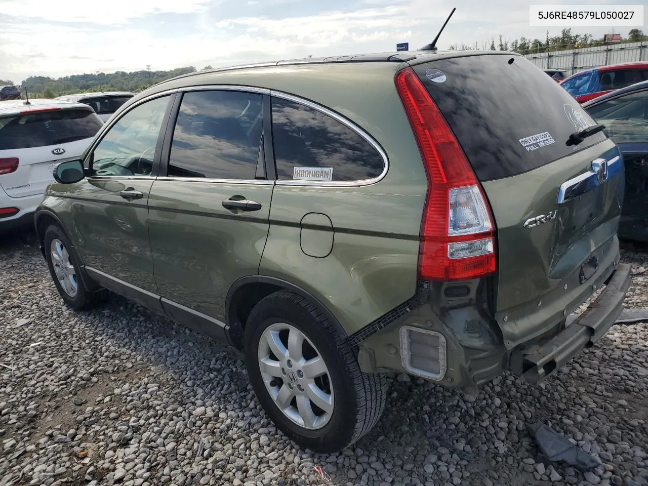 2009 Honda Cr-V Ex VIN: 5J6RE48579L050027 Lot: 71705264