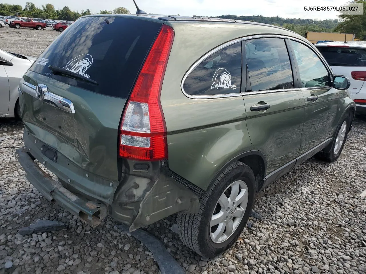 2009 Honda Cr-V Ex VIN: 5J6RE48579L050027 Lot: 71705264