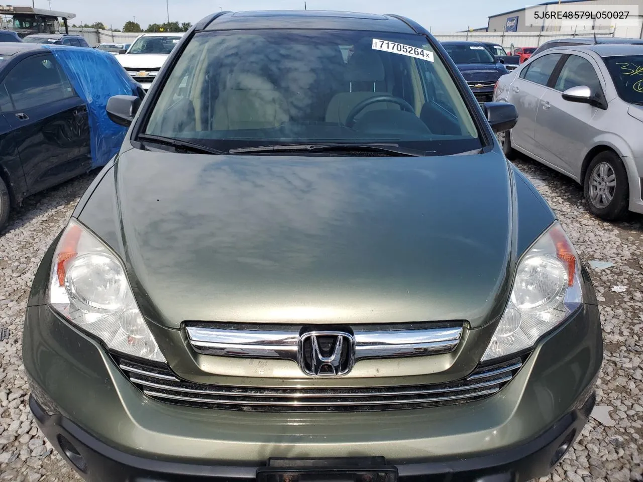 2009 Honda Cr-V Ex VIN: 5J6RE48579L050027 Lot: 71705264