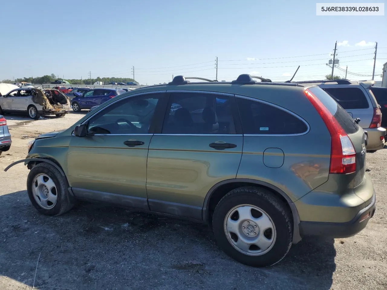 2009 Honda Cr-V Lx VIN: 5J6RE38339L028633 Lot: 71743554