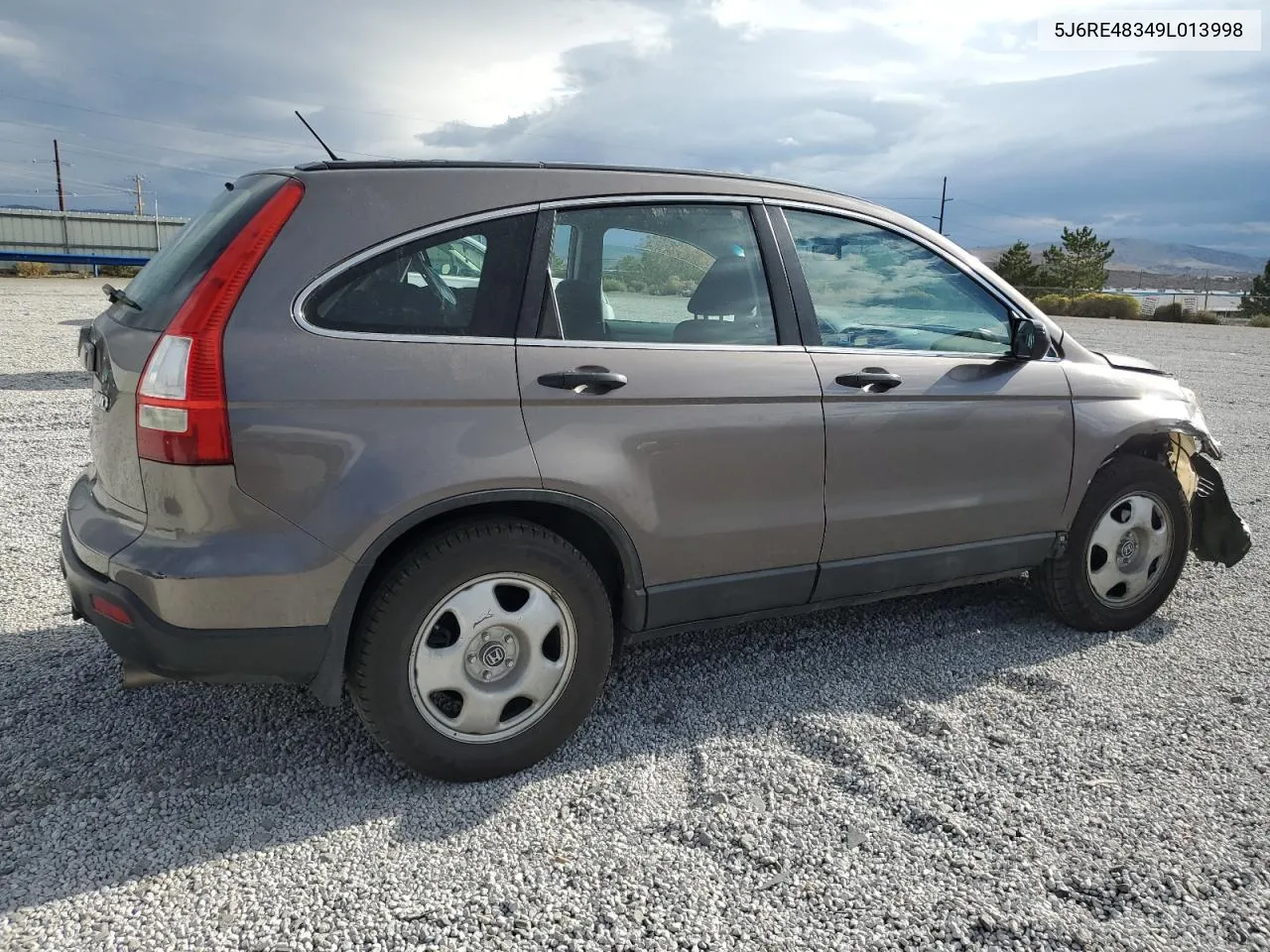 2009 Honda Cr-V Lx VIN: 5J6RE48349L013998 Lot: 71763964