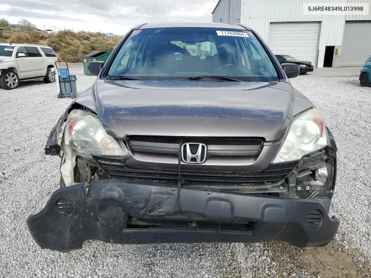 2009 Honda Cr-V Lx VIN: 5J6RE48349L013998 Lot: 71763964