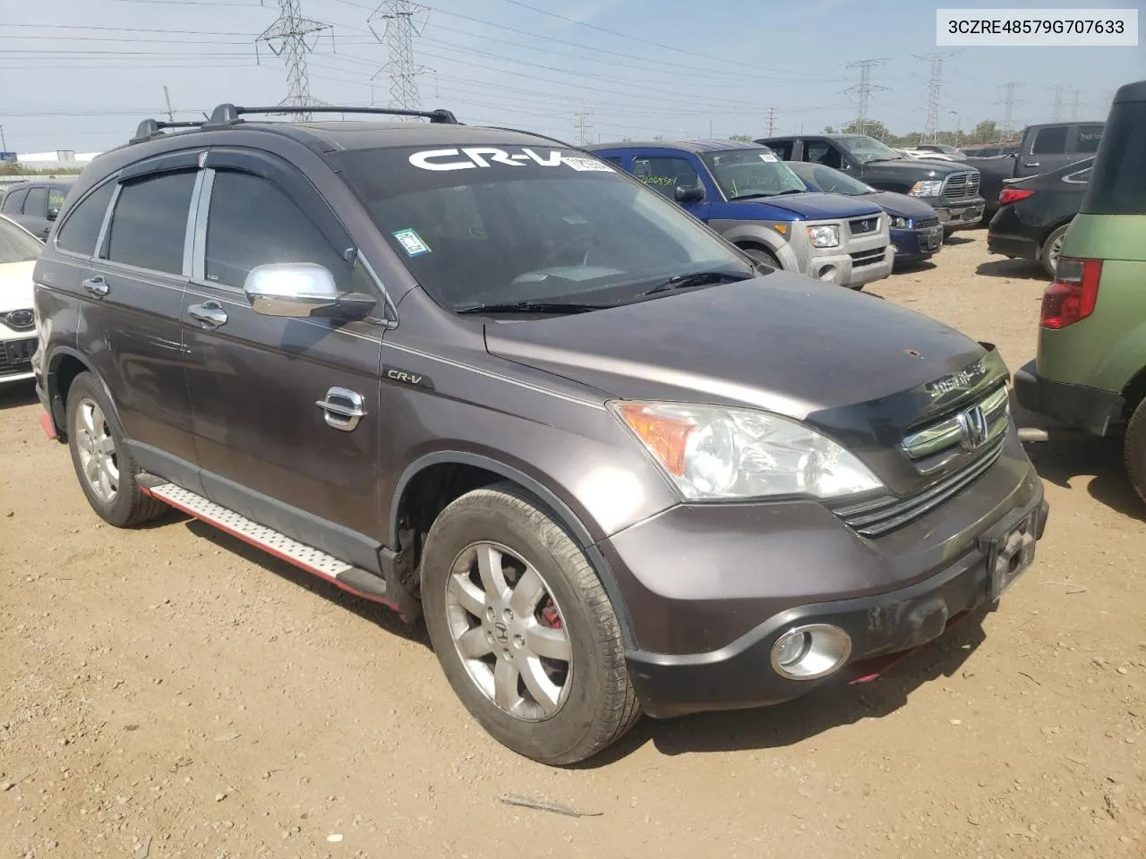 3CZRE48579G707633 2009 Honda Cr-V Ex