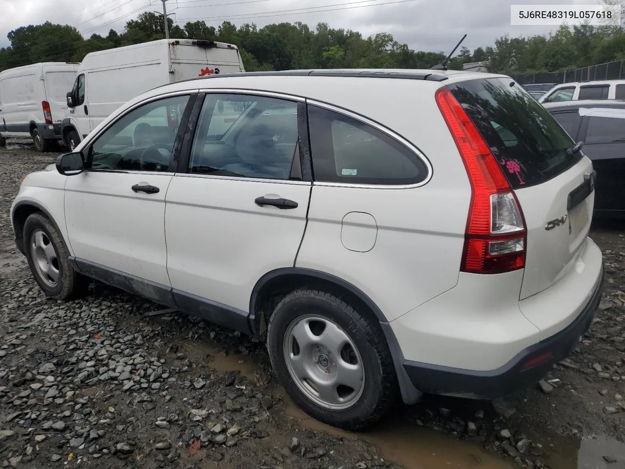 5J6RE48319L057618 2009 Honda Cr-V Lx