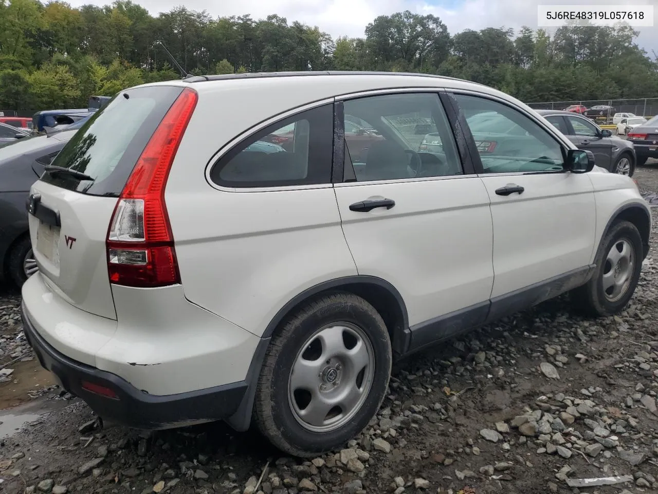 2009 Honda Cr-V Lx VIN: 5J6RE48319L057618 Lot: 71844404