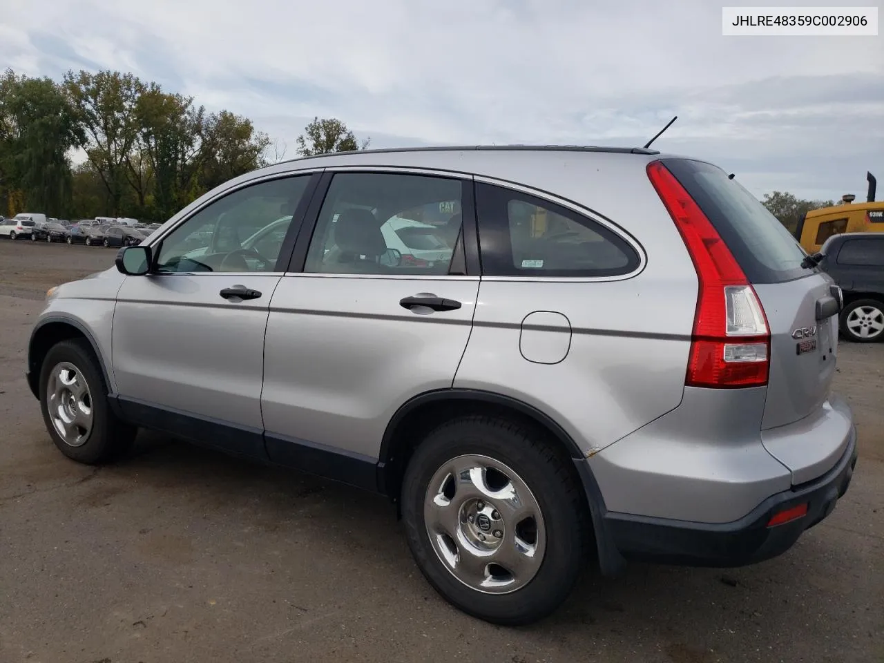 JHLRE48359C002906 2009 Honda Cr-V Lx