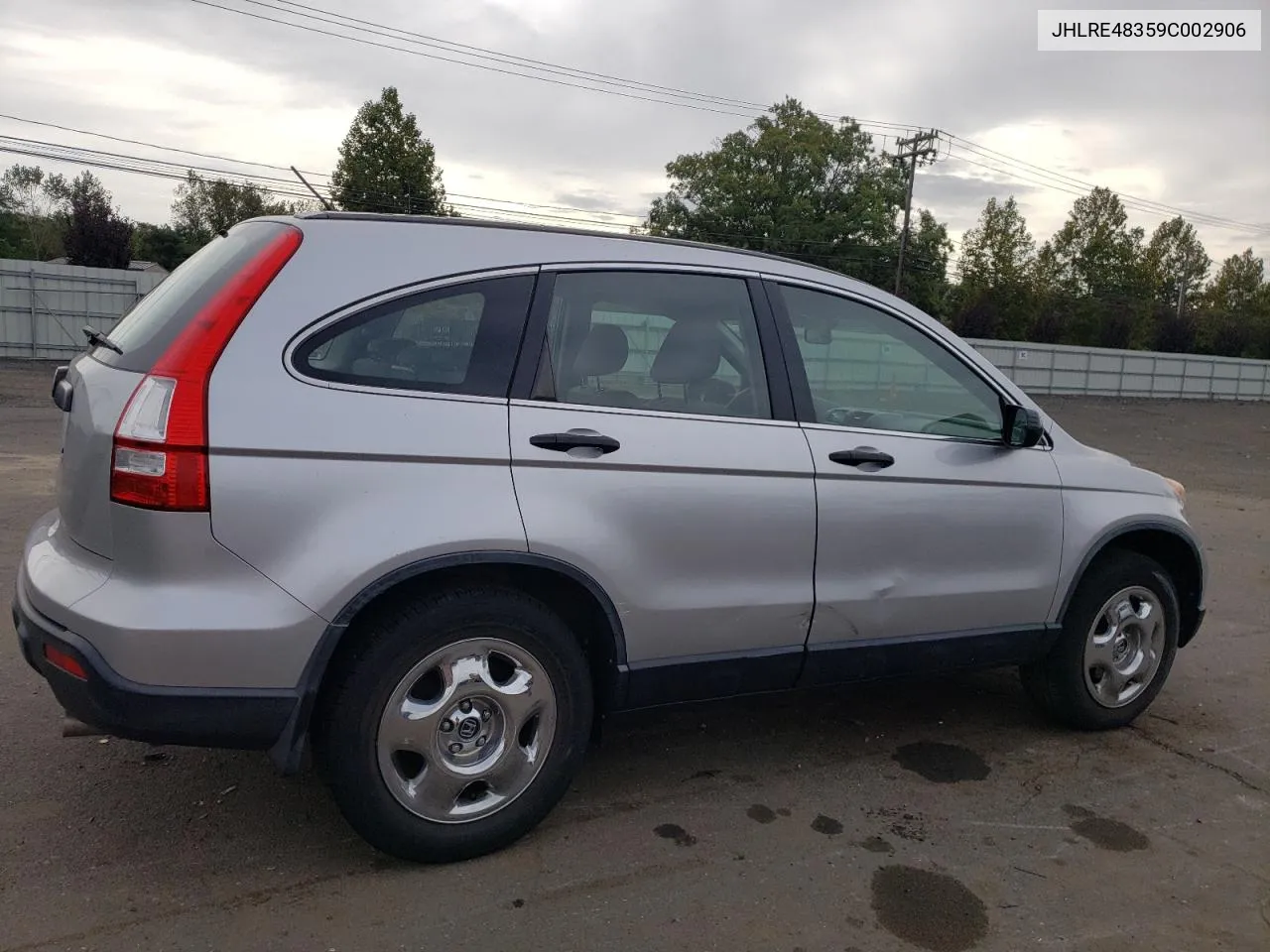 JHLRE48359C002906 2009 Honda Cr-V Lx