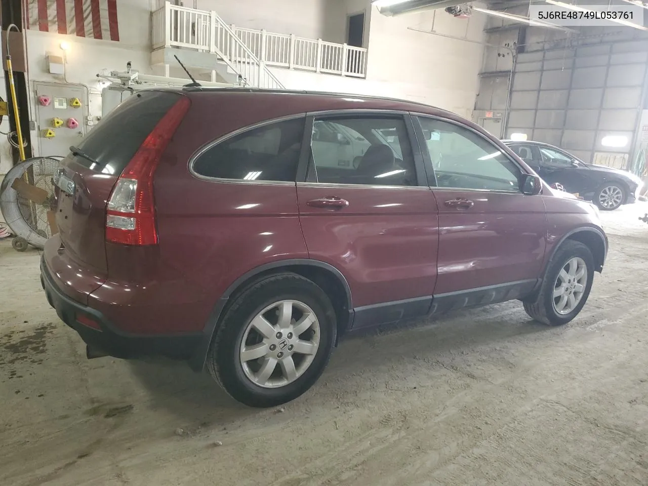 2009 Honda Cr-V Exl VIN: 5J6RE48749L053761 Lot: 72023244