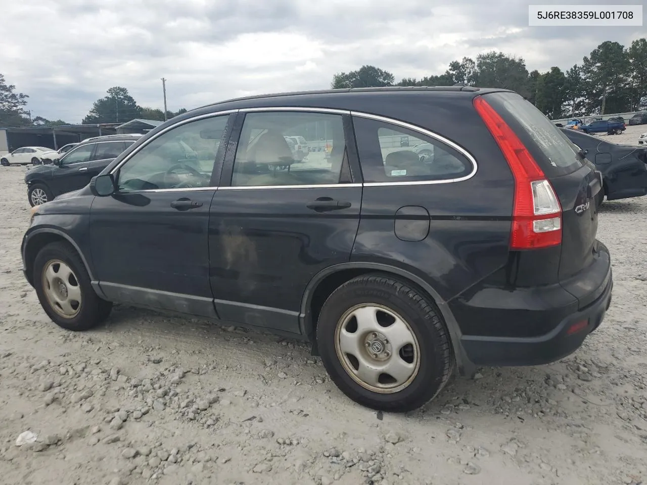 5J6RE38359L001708 2009 Honda Cr-V Lx