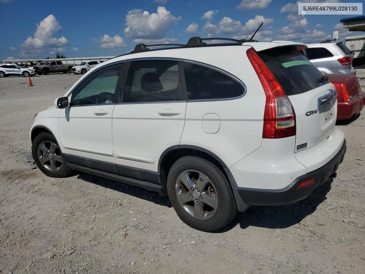 5J6RE48799L028130 2009 Honda Cr-V Exl