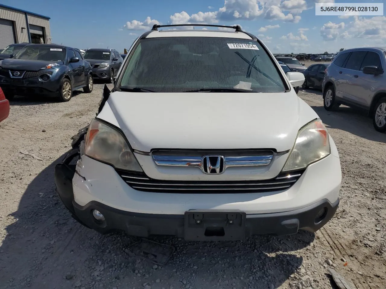 5J6RE48799L028130 2009 Honda Cr-V Exl