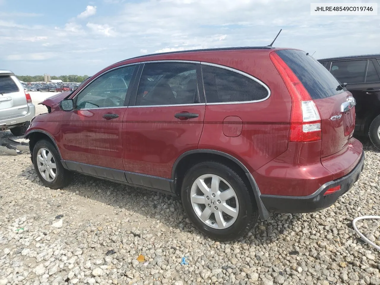 JHLRE48549C019746 2009 Honda Cr-V Ex