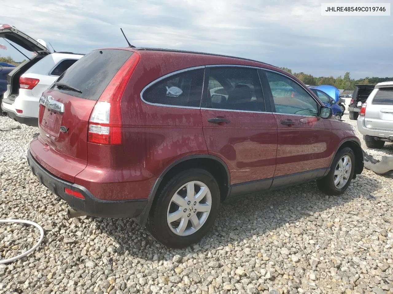 JHLRE48549C019746 2009 Honda Cr-V Ex