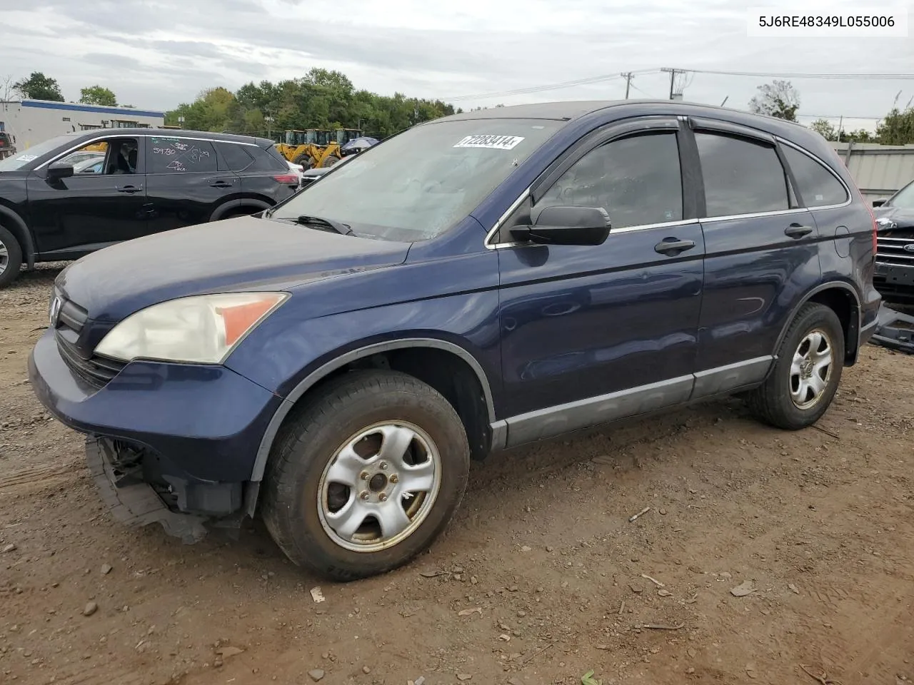 5J6RE48349L055006 2009 Honda Cr-V Lx