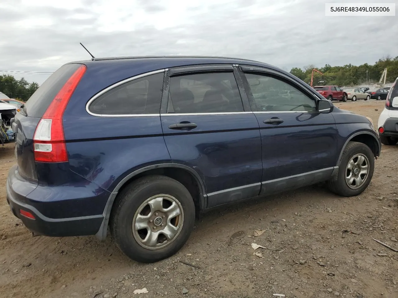 2009 Honda Cr-V Lx VIN: 5J6RE48349L055006 Lot: 72283414