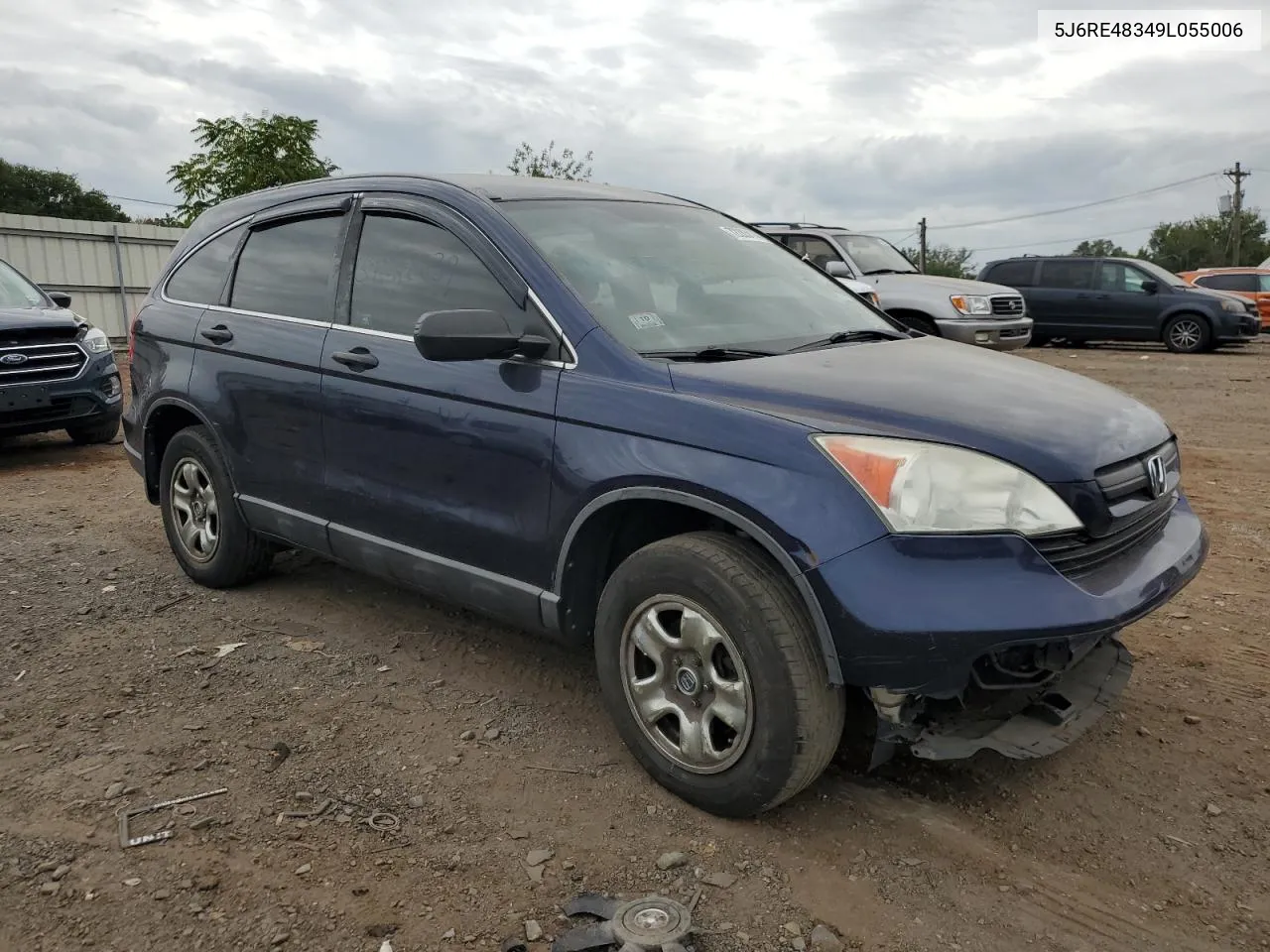 5J6RE48349L055006 2009 Honda Cr-V Lx