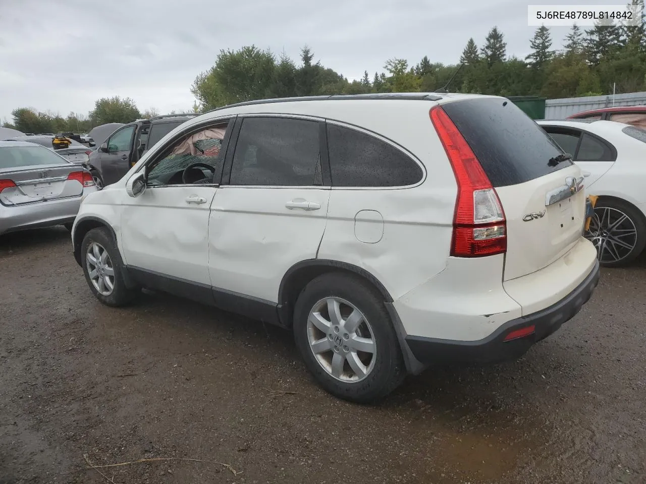 2009 Honda Cr-V Exl VIN: 5J6RE48789L814842 Lot: 72344454