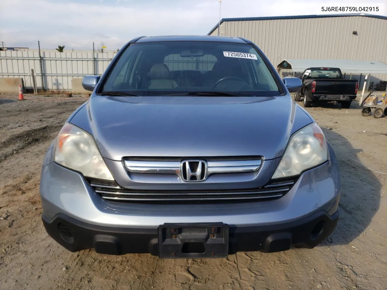 2009 Honda Cr-V Exl VIN: 5J6RE48759L042915 Lot: 72505374