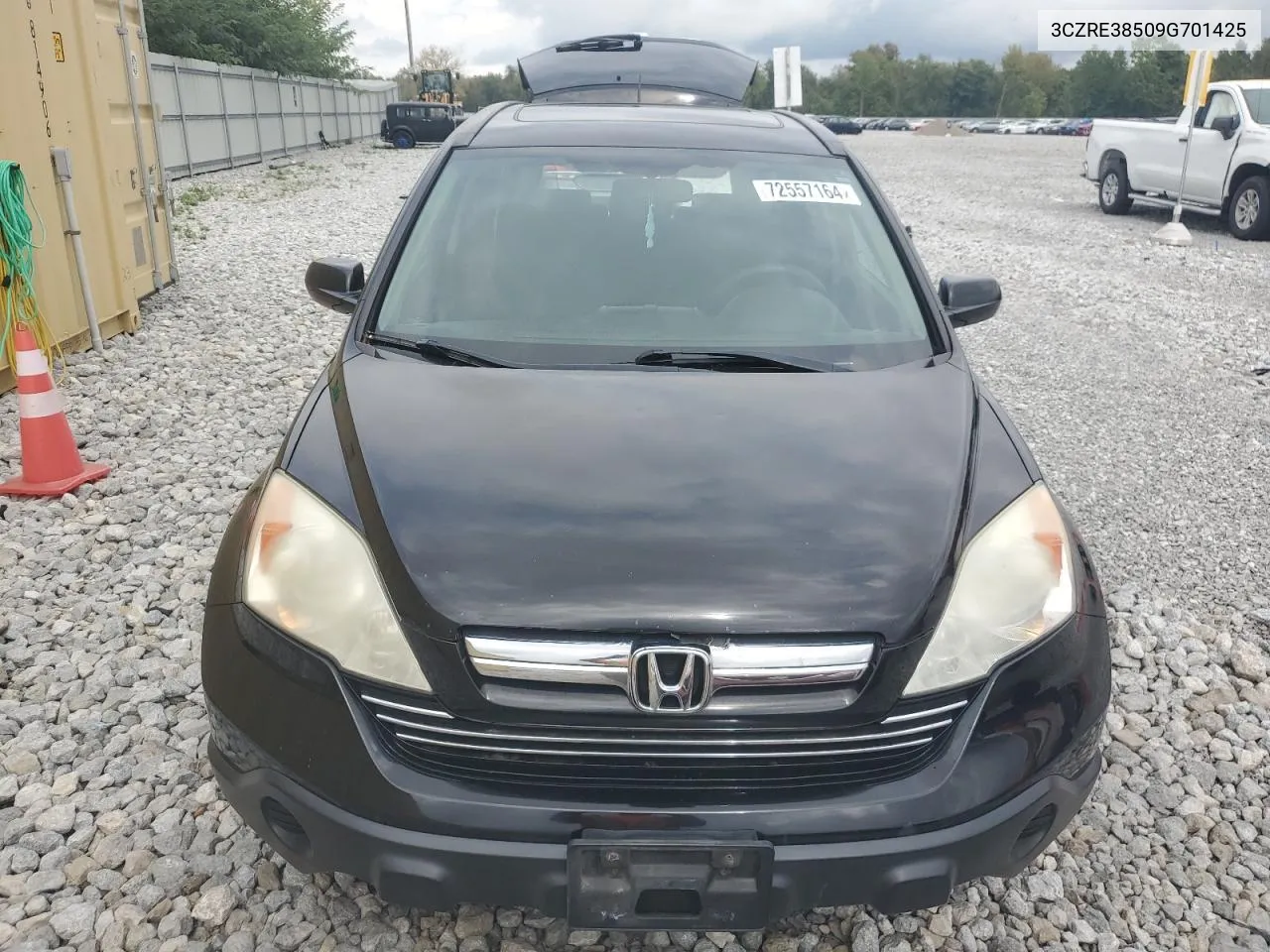 2009 Honda Cr-V Ex VIN: 3CZRE38509G701425 Lot: 72557164