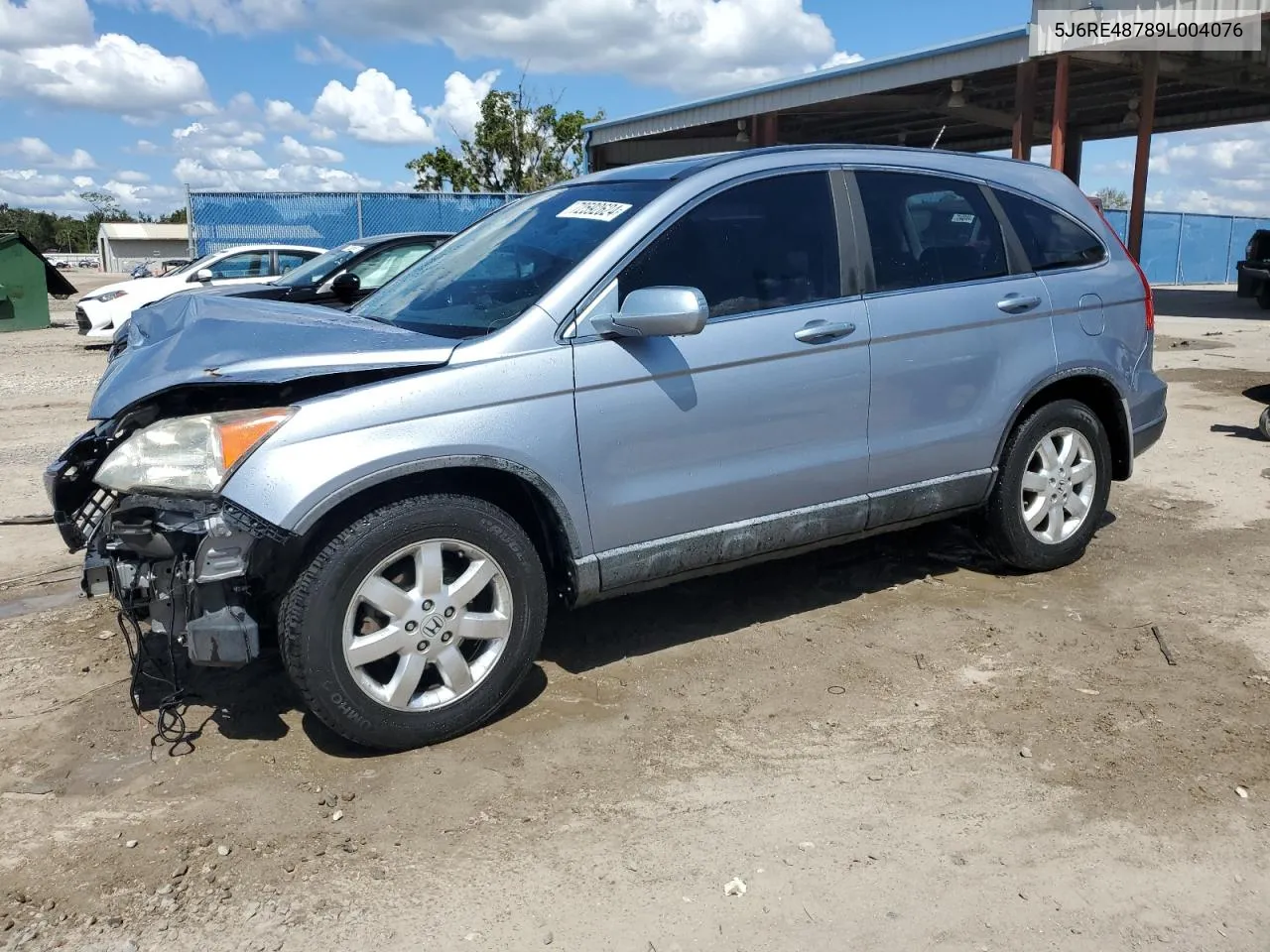 2009 Honda Cr-V Exl VIN: 5J6RE48789L004076 Lot: 72592624