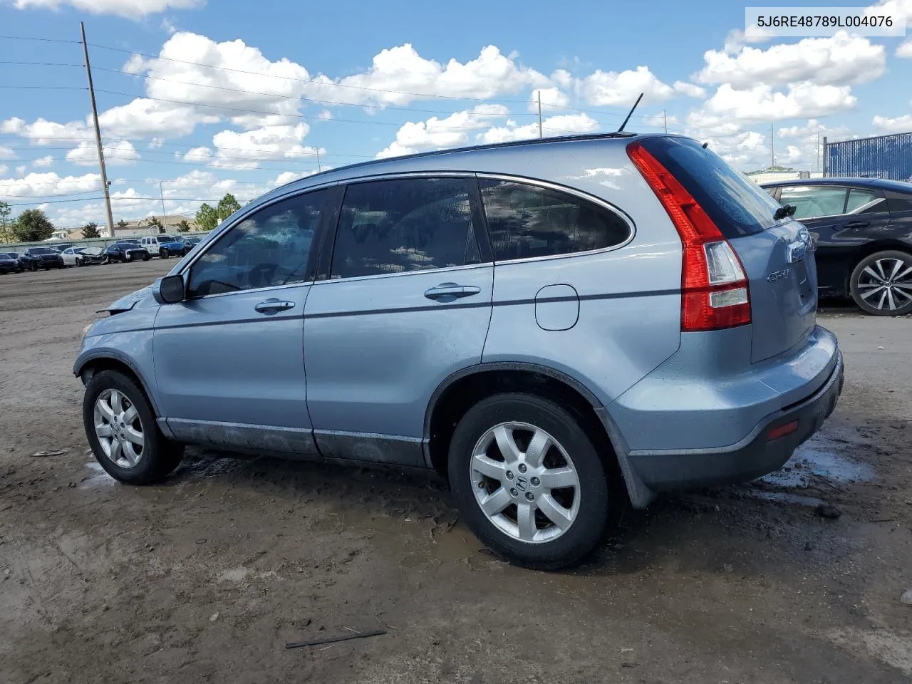 5J6RE48789L004076 2009 Honda Cr-V Exl