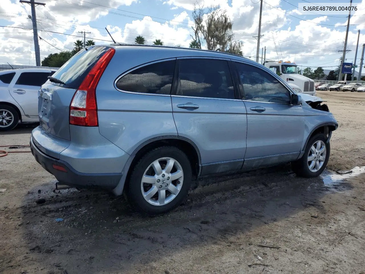 5J6RE48789L004076 2009 Honda Cr-V Exl