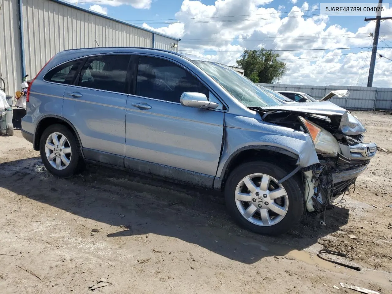 5J6RE48789L004076 2009 Honda Cr-V Exl