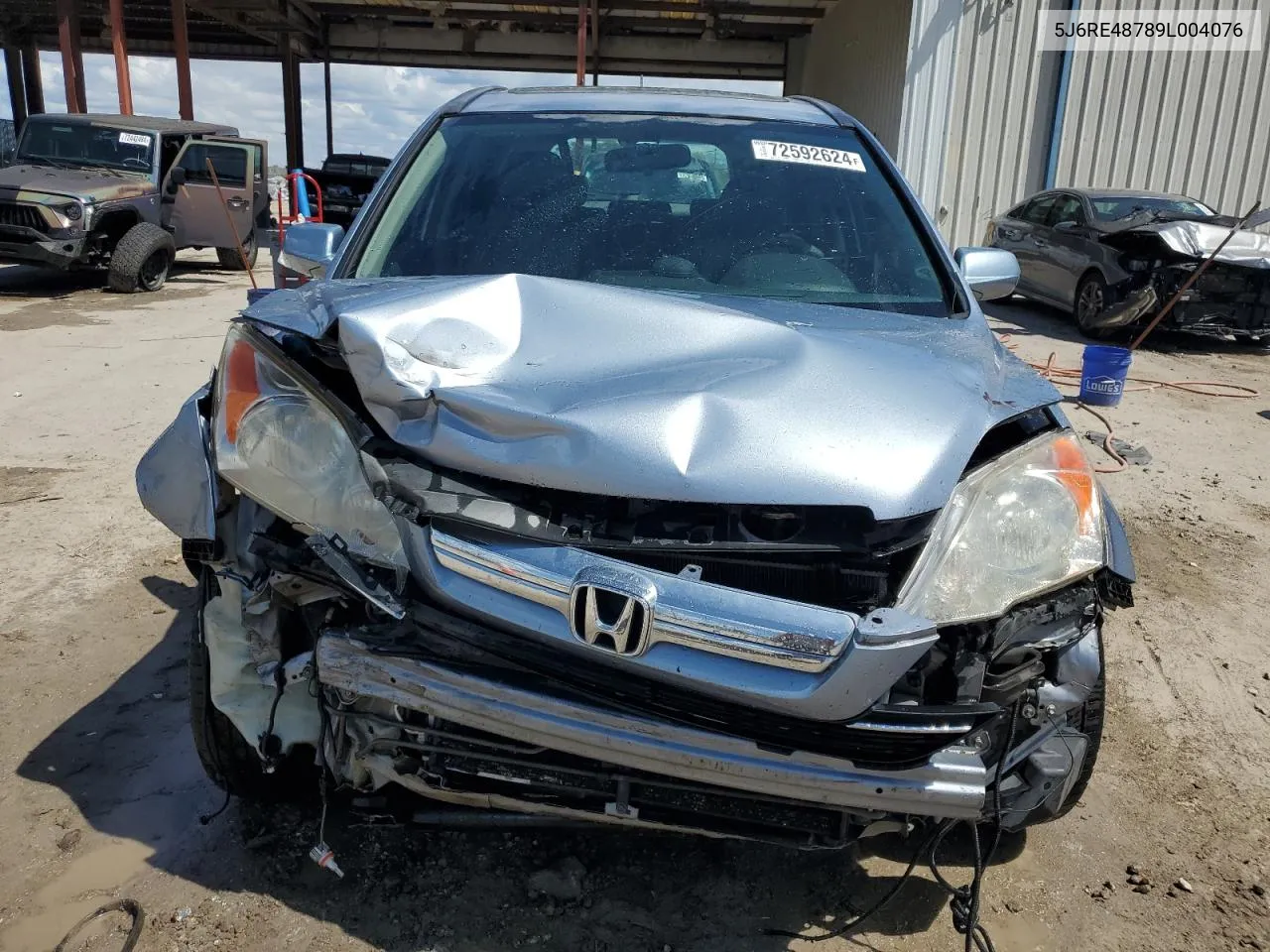 5J6RE48789L004076 2009 Honda Cr-V Exl