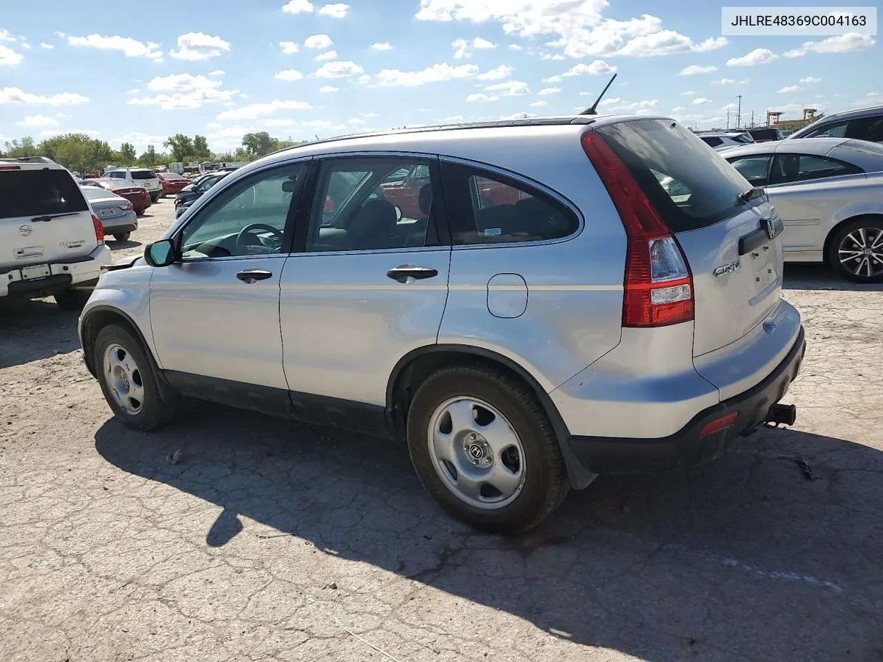 JHLRE48369C004163 2009 Honda Cr-V Lx